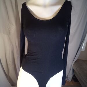 Urban Heritage Black Fitted Bodysuit